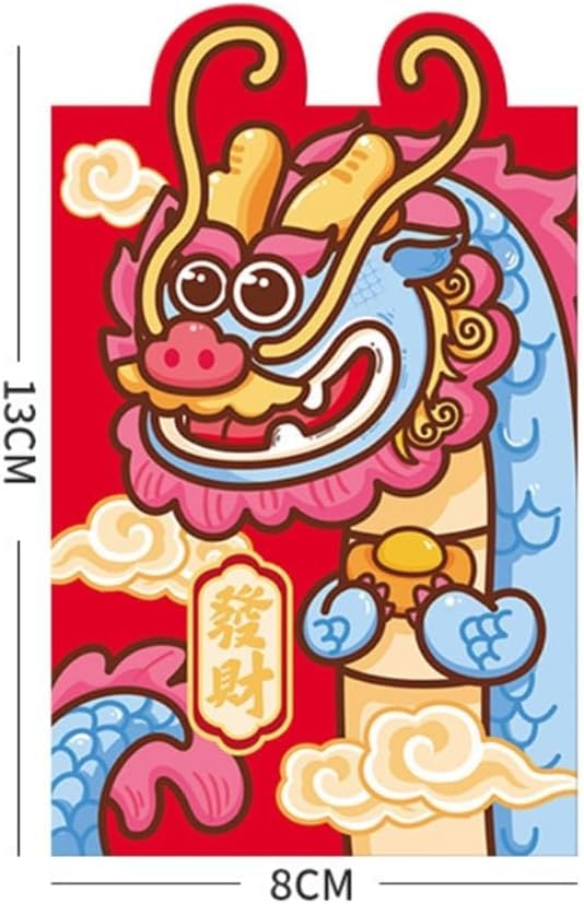 お年玉袋 龍 ポチ袋 お年玉 辰年 12枚入6柄 2024 干支 ぽち袋 Amazon.co.jp: お年玉袋 龍 ぽち袋 お年玉 辰年 12枚入 6柄 2024 干支